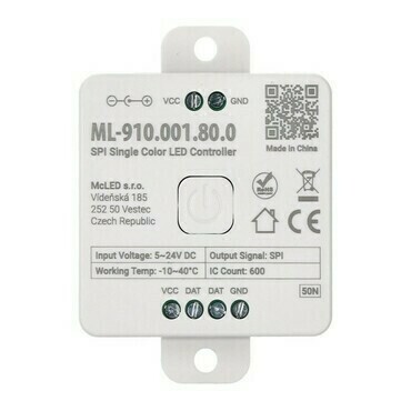 MC LED Bluetooth přijímač pro jednobarevné digitální pásky