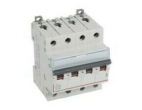 Jistič čtyřpolový LEGRAND 409533 DX3 4P D16 10000A/16KA