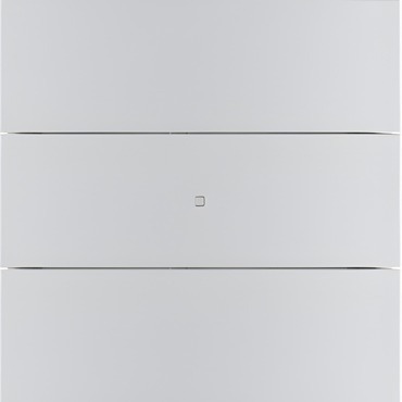 HAG 75163594 Senzor, tlačítkový, 3-násobný, Komfort, B.IQ, Alu