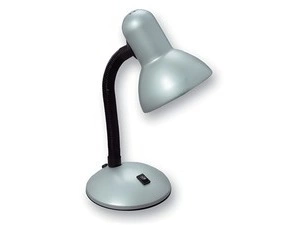 Lampa stolní ECOPLANET BOND 60W, stříbrná
