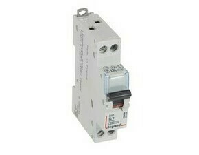 Jistič dvoupolový LEGRAND 407469 DX3 1P+N B2 6/10KA