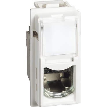 LEG KW4279C6A LNOW ZÁS RJ45 CAT6A UTP BÍLÁ