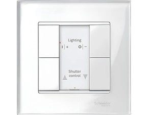 SCHN MTN617219 KNX tlač. panel 2-násobný plus, Polar, System M