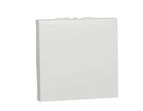 SCHN NU323618 Unica - Tlačítko střídavé řazení 6/0, 2M, Bílé