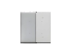 Kryt SIMON 55 TKE25/143, pro elektronické spínače a ovladače, 1/2násobný, pravostranný, hliníková ma