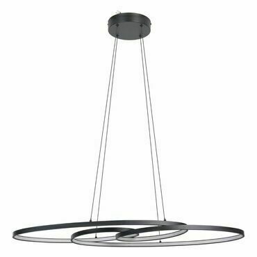Svítidlo závěsné EGLO LED-HL SCHWARZ WS GIANELLA