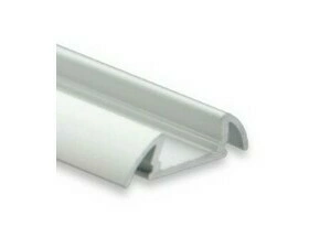 DAM PO17 LED CONSTRUCTION profile 200 cm, ultra-flat/wing, LED strips max. 11 mm