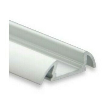 DAM PO17 LED CONSTRUCTION profile 200 cm, ultra-flat/wing, LED strips max. 11 mm