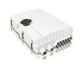 Box optický WIREX BOX12SCIP5412-A, 24 svárů, 12xSC Simplex/LC Duplex, výklopný, IP54, 200x260x78mm