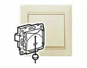 LEG 774319 VA BÉŽ. TLAČÍTKO TAHOVÉ