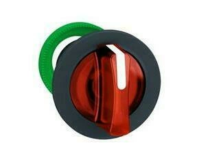 SCHN ZB5FK1343 Zapuštěné provedení, Otočný ovládač prosvětlený, Rudý, 3 pozice pevné