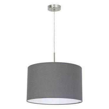 Závěsné svítidlo PASTERI matný nikl O380 mm 1X60W EGLO