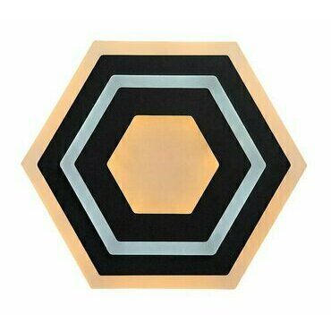 LED svítidlo nástěnné RABALUX 71113 BITSI černá LED 23W