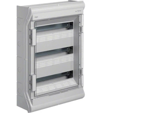 Rozvodnice nástěnná HAG VE318L, vector II, IP65, 3-řadá 54 mod.