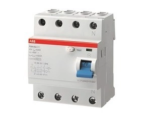 Chránič čtyřpolový ABB 2CSF204001R1250 F204 AC-25/0,03F 200,F204AC-25/0,03