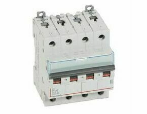Jistič čtyřpolový LEGRAND 409338 DX3 4P C25 10000A/16KA