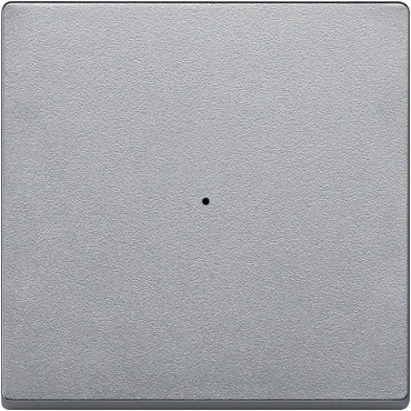 SCHN MTN625160 Kryt pro 1-násobný tlač. modul, Aluminium, System M