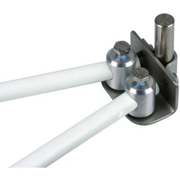 DEHN 106325  Adaptér pro úhlové uchycení nerez pro jímací tyče D 16mm pro iso DEHN DEHN