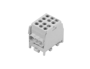 EL 1010287 Svorkovnice rozbočovací HLAK 25 1/4 M2, 100A, 1pól., AL/CU, IP20, šedá, na DIN /2080168 (