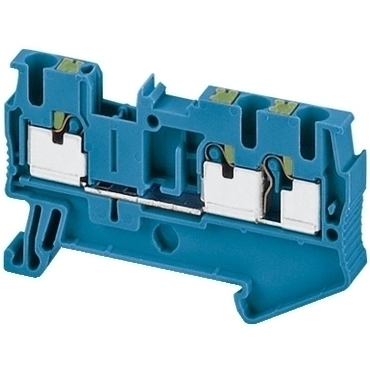 SCHN NSYTRP23BL Push-in svorka, 3 body, 2,5mm2, modrá (obj. mn. 50ks)
