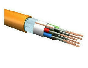 Kabel bezhalogenový JCXFE-R 15x2x1 modrá bez funkční schopností