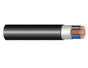 Kabel instalační  CYKY-J  5x2,5 RE á500 měděný