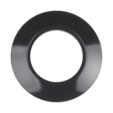 HAG 138101 Rámeček 1-násobný, Serie 1930, černá, lesk