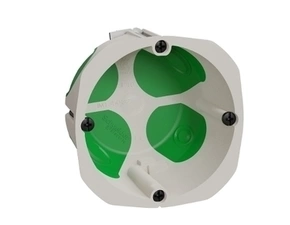 SCHN IMT35032 Multifix - Vzduchotěsná instalační krabice do dutých stěn, O67x47mm, zelená