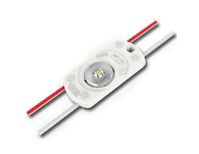 LED modul MC LED 1x SMD2835, 0,4 W, 12 V, 33 mA, 6550 K, vyzařovací úhel 170°, IP65