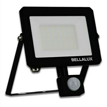 Venkovní LED reflektor se senzorem VITAL, 30W, Denní bílá, Černý