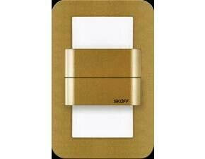 LED svítidlo orientační SKOFF DUO SALSA LED Light 10 V DC 1,6 W IP20 LED 3000K mosaz