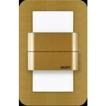 LED svítidlo orientační SKOFF DUO SALSA LED Light 10 V DC 1,6 W IP66 LED 4000K mosaz