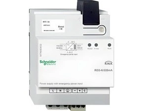 SCHN MTN683832 KNX napájecí zdroj REG-K/320 mA se vstupem pro záložní napájení
