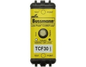 EATON TCF30 TCF30 Pojistka CubeFuse (norma UL), 600V AC / 300V DC, 30A
