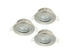 Zápustné svítidlo FAVAZZINA matný nikl O85 mm 3x4,9W EGLO