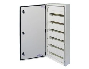 SEZ T-BOX 108/6/18  Kovová skříň T-BOX, nástěnná, 108 modulů - 6 řad, IP 65, 1050x450x125 mm