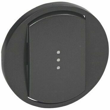 Kryt spínače podsvětleý LEG 067903 Céliane grafit