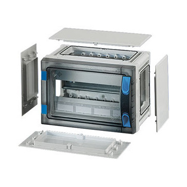 HEN FP 1108 Jističová skříň 9 modulů, se svorkovnicí PE/N, s bočními stěnami