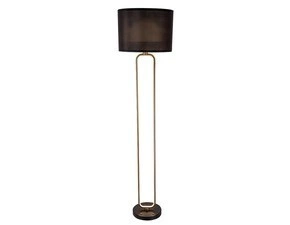 Stojací lampa Domiro zlatá LED 30W + E27 1×60W RABALUX 74043