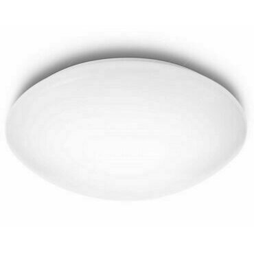 Philips 8718696163627 Suede ceiling lamp white 27K 4x9W