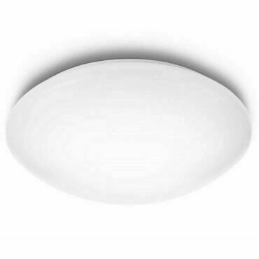 Philips 8718696163627 Suede ceiling lamp white 27K 4x9W