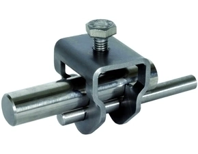 DEHN 630129  Připojovací svorka pro hl. zemnič, nerez, D 20mm pro prům. 10mm/pásek 30mm, jednošr DEH DEHN