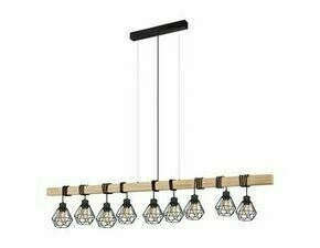 EGLO HL/9 SCHWARZ/EICHE-OPTIK 'TOWNSHEND 5'