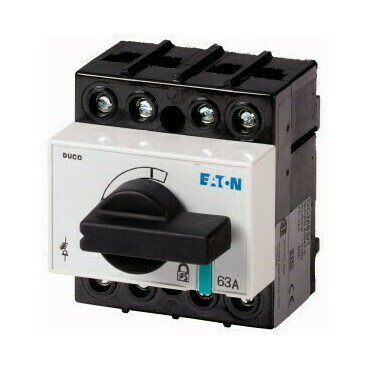 EATON 1314004 DCM-63/1 Odpínač DUCO, 63A, 3+N pól, s pevnou osou a ovládací pákou