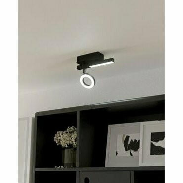 Bodové svítidlo CARDILLIO 2 černá 225×65 mm 1x3,2W|1x2,2W EGLO