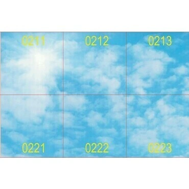 LED panel dekor MODUS IBS4000A3SKY600ND/02, čtverec 600x600 mm