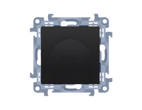 Výstup kabelový SIMON CPK1.01/49, (přístroj s krytem), na kabel průměru 6, 2 – 14, 5 mm, černá matná