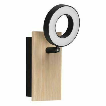 EGLO LED-WL/DL/1 HOLZ/SW/WS 'RIELVES'