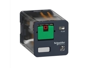 SCHN RUMF32F7 Univerzální 3P faston, 10 A, 120 V AC s LED a test. tl. RP 0,09kč/ks