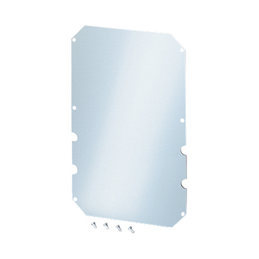 HEN Mi MP 3 Montážní deska pro rozvodnice velikosti 3,4,6, tloušťka 4mm